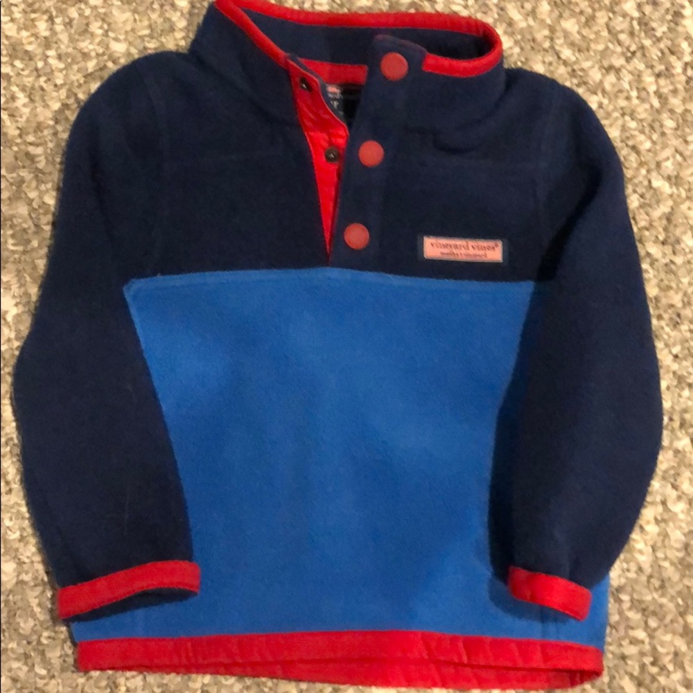 Vineyard vines pullover fleece